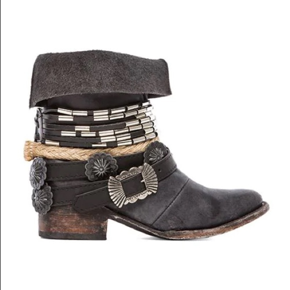 Freebird by Steven black yerba western boots 8 - Picture 1 of 6
